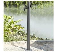 Outdoor Faucet Water Column with Brass Spigot FrostFree Yard Hydrant Garden Water Hose Holder Floor Mount Tap for Irrigation and Car Washing - Durable Water Fountain Solution