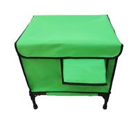 Outdoor Feral Cat House, Elevated Winter Shelter with Strong Metal Frame, Weatherproof Pet Sleeping Haven, Sturdy Structure, Ideal for Garden, Balcony, Barn, Porch and Yard