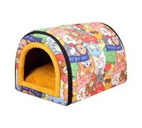 Outdoor Feral Cat House - Insulated Cat Shelter | Warm Outside Pet House for Cold Weather, Ideal for Strays, Community Cats & Small Animals