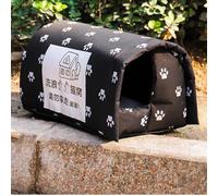Outdoor Feral Cat Shelter House, For Outdoor Cats Winter Insulated Waterproofs,Thickened Weatherproofs Foldable, Stray Cats Shelter with Top Platform for Indoor,17.7×15.7×13.7inch