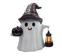 Outdoor Figure Lights | Outdoor Solar Statues - Waterproof Ghost Pumpkin Sculpture for Gardening Birthday Gift Christmas Backyard Graveyard