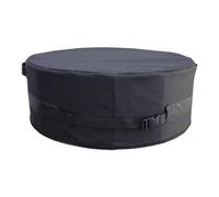 Outdoor Fire Pit Cover - Round Waterproof Fire Pit Protector | Robust 600D Oxford Fabric Fireplace Cover, Windproof All Weather Table Cap for Backyard Garden, Winter Summer