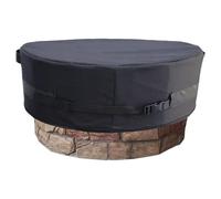 Outdoor Fire Pit Cover - Waterproof Round Fire Pit Protector | Waterproof Cover for | for Garden and Yard of Homes