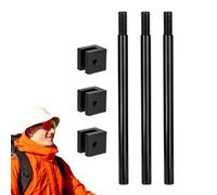 Outdoor Fire Pit Tripod - Detachable Aluminum Alloy Tripod Grill, Adjustable Height Camping Cooking Tripod | Portable Tripod Grill, Multifunctional Easy Storage Tripod for Campfire Cooking Over Fire