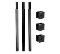 Outdoor Fire Pit Tripod - Grill Campfire, Portable Aluminum Multifunction Cooking Rack, Adjustable Hanging Grills Campfires Cooking, Picnic, Hiking, Baking Pan Holder | For Camping Meals