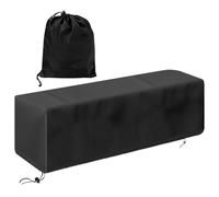 Outdoor Fireplace Cover - Water-Resistant Fire Table Shelter,Square Wear-Resistant Outdoor Cover for Deck Balcony Beach Garden Tailgating Patio Camping RV Travel