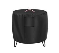 Outdoor Fireplace | Waterproof Round Stove Shelter | Outdoor Patio Protective Fire Pit , Fade Resistant Shield, Fire Pit Accessories