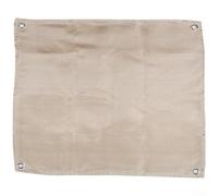 Outdoor Fireproof Mat for Grilling and Campfire Zones Featuring Glass Fiber Material and Four Secure Holes for Consistent Ground Contact (60 By 80)