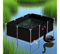 Outdoor Fish Holding Tank - Above Ground Aquarium Pool for Aquatic Life - Ideal for Ponds and Garden Decor
