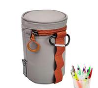 Outdoor Fishing Bag, Fishing Tackle Bag | Outdoor Tackle Case - Fishing Organizer Bag with Built-in Bait Light for Outdoor Night Fishing Pes, grey, Fare riferimento alla descrizione, Please refer to