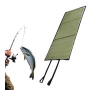 Outdoor Fishing Unhook Mat,Foldable Portable Sponge Cushion - Fish Protection Unhooking Mat,for Angler Fisherman Beginner Father Boyfriend Husband Bass Trout Catfish