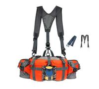 Outdoor Flares Pack - Hiking Waist Bag with Water Bottle Holder, Tactical Belt Bag | Waterproof Running Tannon, Travel Utility Pack, H Pack