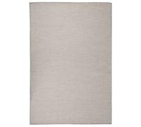 (taupe, 120 x 170 cm) vidaXL Outdoor Flatweave Rug Patio Garden Runner Mat Area Rug Floor Carpet