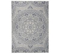 Outdoor Flatweave Rug 200x280 cm Blue Pattern Berkfield Home Blue Medium