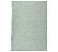 Outdoor Flatweave Rug 200x280 cm Turquoise Berkfield Home Black Medium