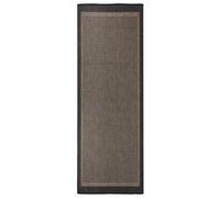 Outdoor Flatweave Rug 80x250 cm Dark Brown Berkfield Home Brown Medium