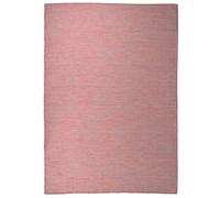 Outdoor Flatweave Rug Red Runner Area Floor Carpet Mat vidaXL