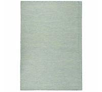 Outdoor Flatweave Rug Turquoise Runner Area Floor Carpet vidaXL