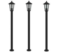Outdoor Floor Lamps Garden Light Pathway Standing Lamp Stainless Steel vidaXL