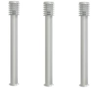 Outdoor Floor Lamps Pathway Lights Garden Light Lamp Stainless Steel vidaXL
