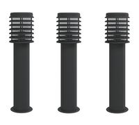 Outdoor Floor Lamps Pathway Lights Garden Light Lamp Stainless Steel vidaXL