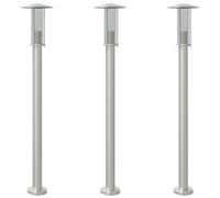 Outdoor Floor Lamps Pathway Lights Garden Light Lamp Stainless Steel vidaXL [EEK: A, B, C, D, E, F, G]