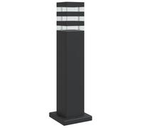 Outdoor Floor Lamps with Sensors Pathway Standing Lamp Black Aluminium vidaXL G, B, C, D, E, F]