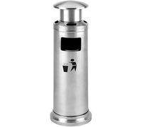 Outdoor Floor-Standing Ashtray - Rainproof Ash Column for Collecting Cigarette Butts, Durable Design for Outdoor Use