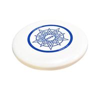 Outdoor Flying Disc for Group Fun and Leisure Sports Games 10.63 Inch PE Material- White