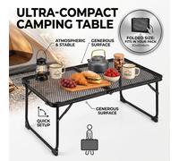 Table fold 75x55x59/25cm garden table side table balcony table