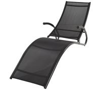 Outdoor Foldable Sun Lounger Lightweight Recliner Garden Chair Relaxing Camping