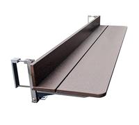 Outdoor Folding Balcony Bar Table - Space-Saving Hanging Patio Table for Railings (60x27cm/23.6x10.6in) - Perfect for Small Spaces & Garden Decor