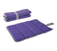 Outdoor Folding Mat Seating Mat Silver Coated Oxford Cloth Water-Resistant Four Fold Lightweight Portable Cushion With Elastic Strap 35x28x1.5 cm For Park Beach Camping Travel Multiple Colors(C)