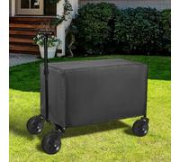 Outdoor Folding Wagon Protective Cover, Waterproof Dustproof Oxford Fabric Handcart Cover With Adjustable Buckles For Collapsible Wagon Carts (97 * 56 * 51cm)
