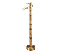 Outdoor Freestanding Copper Garden Water Column with Faucet Vertical Antifreeze Water Pipe Spigot Floor Mount Water Tap for School Yard Spigot(69.5cm,Bottom Inlet)