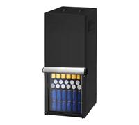 OUTDOOR FRIDGE COVER - Oxford Waterproof Freezer Protector, Black Fridge Dust Cover, Multipurpose Refrigerator Protector for Kitchen or RE