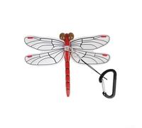 Outdoor-Friendly Clip Constructed from PVC to Help Deter Bugs During Camping Hiking and Picnic Situations (Red)