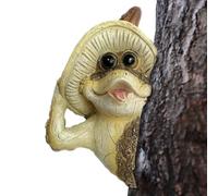 Outdoor Frog Statues for Garden,Frog Garden Statue | Frog Statue Yard Art - Outside Decorations, Collectible Figurines of Sneaking Frog, Status