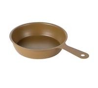 Outdoor Frying Pan, Stainless Steel Small Frying Pan, Deformation-Resistant Camping Tableware for Dining in Kitchen, Outdoor, Home, Picnic, Backpacking, Hiking, for Kitchen, Home, Hiking, Picnic