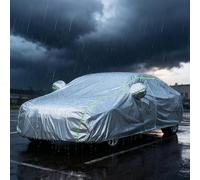 Outdoor Full Car Cover Custom Fit for Audi A4 Avant All Weather Waterproof Car Covers for Automobiles Oxford Cloth Full Exterior Cover Wind Snow Dust Indoor Car Cover With Reflective Strips-Silver