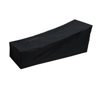Outdoor Furniture Cover 2pcs Outdoor Garden Sunbed Cover Sun Lounger Patio Lounge Chair Recliner Protective Furniture Waterproof(208x76x79cm)