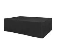 Outdoor Furniture Covers Waterproof 1Pc Garden Furniture Cover, 210D Oxford Fabric Protective For Dining Table Seat Set Winter Durable(Black,315x160x74cm)