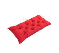 Outdoor Furniture Cushion Piano Bench Seat Pad with Ties 2 3 Seater Replacement for Porch Garden Lounge Chair & Loveseat Weather Resistant Mat