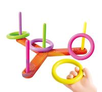 Outdoor Game Game - Yard Toss | PE Ring Throw, Round Round Rings Toss , Game of PE Sports Rings Launch, Rings Spor-Off R Launch