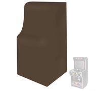 Outdoor Gaming Station Cover 168cm Tall Weather Resistant(Coffee)