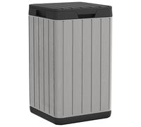 Outdoor Garbage Bin Trash Can Garden Waste Garbage Can Trash Bin PP vidaXL