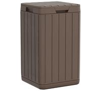 Outdoor Garbage Bin Trash Can Garden Waste Garbage Can Trash Bin PP vidaXL