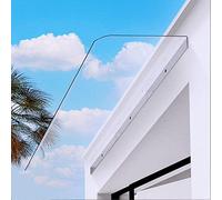 Outdoor Garden Awning UV Resistant Rain Protection Impact Resistant Door Canopy Balcony & Patio Cover (40 x 230 cm / 16 x 91 inches)