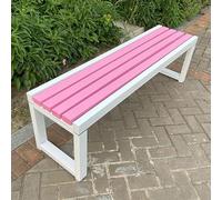 Outdoor Garden Bench, Metal Park Benches for 2-3 Person Love Seat, Patio Chair for Yard, Porch, Lawn, Balcony, Backyard Furniture
