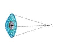 Outdoor Garden Bird Bath Fountain Feeder Hanging Type ABS Water Circulation Systems Squirrels Friendly Design Wildlife Attractor Garden Fountain Feeder